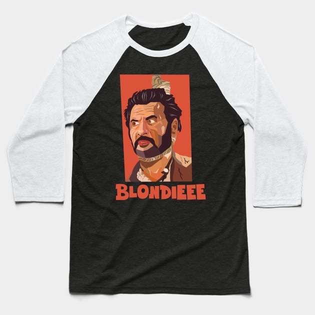 Tuco from „The Good, the Bad and the Ugly“ Baseball T-Shirt by Boogosh